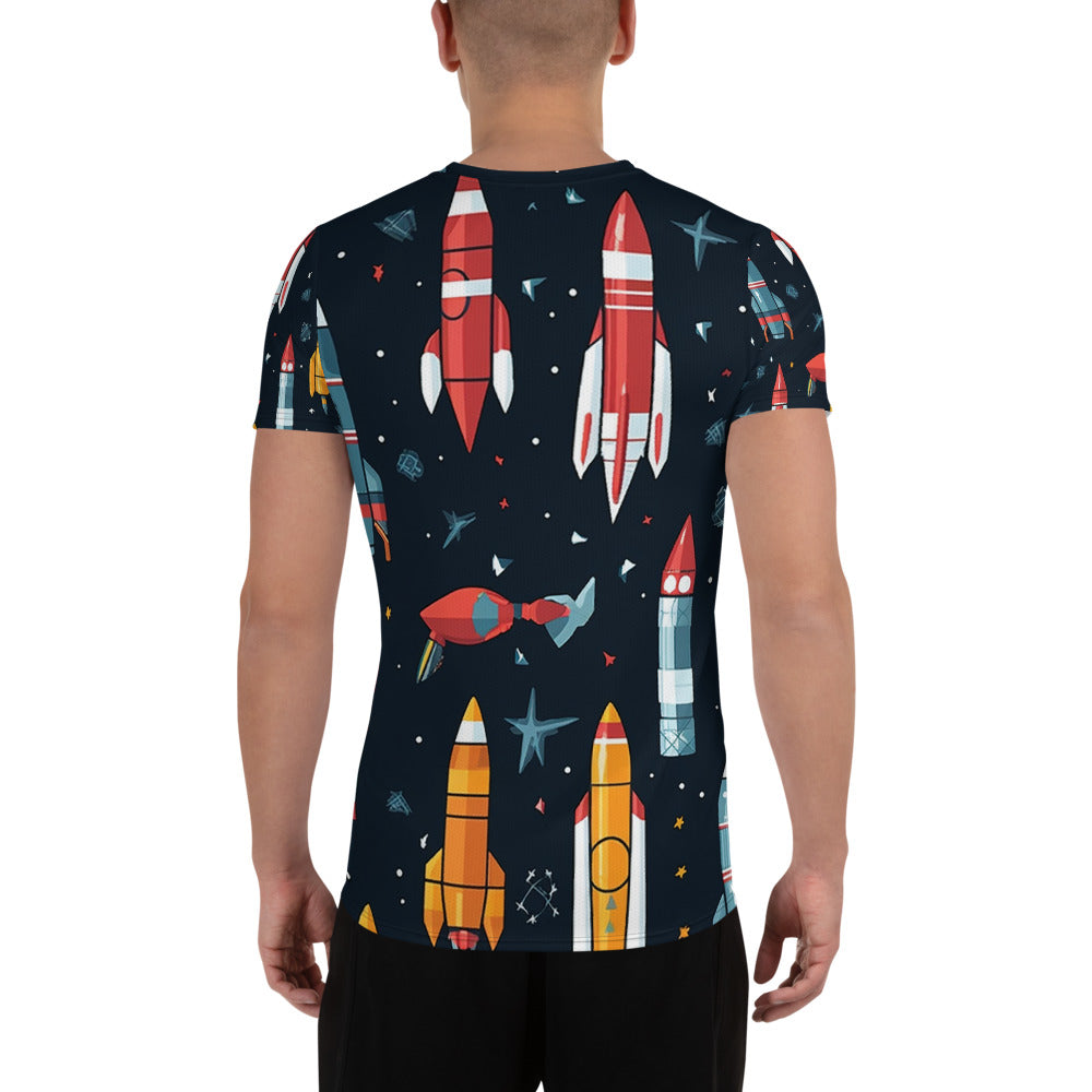 All-Over Print Men's Athletic T-shirt