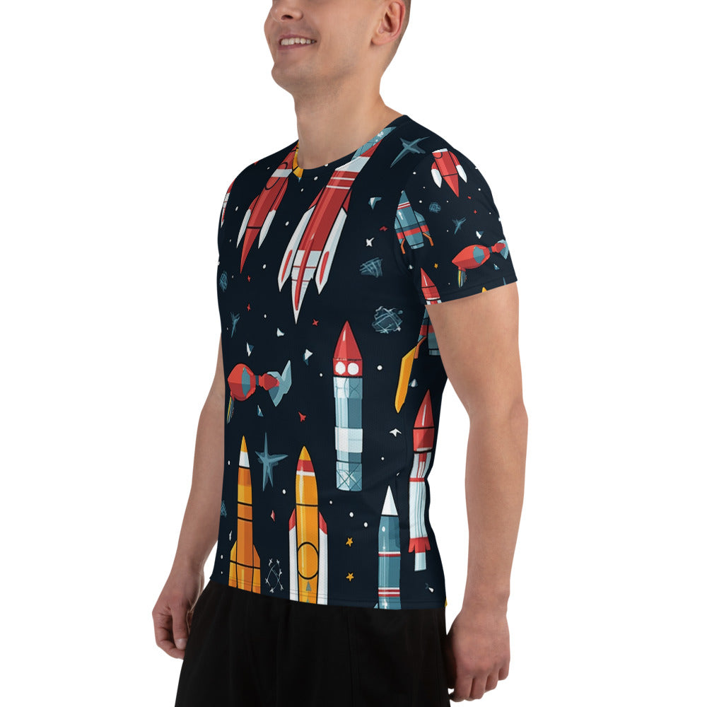 All-Over Print Men's Athletic T-shirt