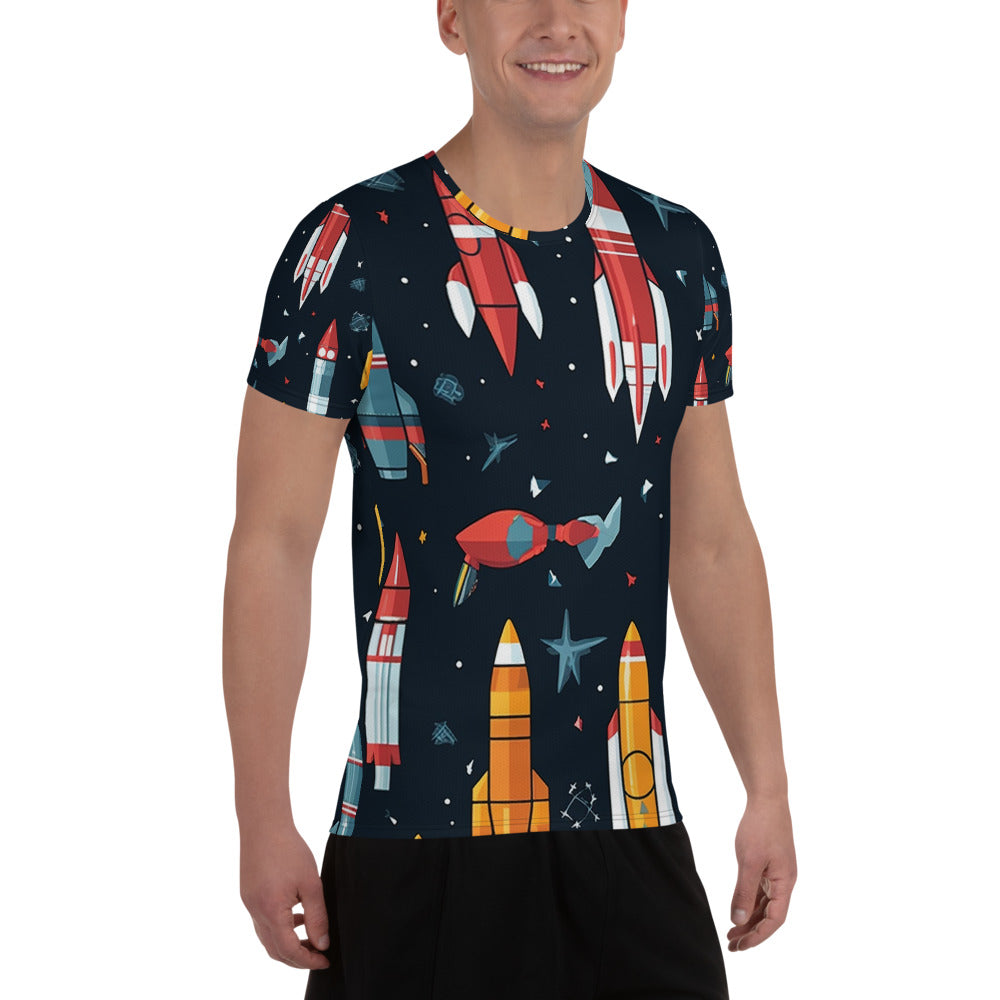 All-Over Print Men's Athletic T-shirt