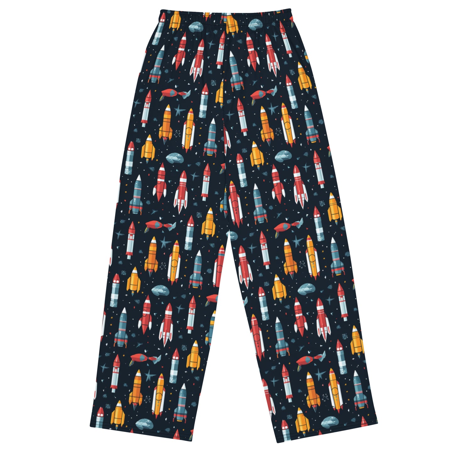 All-over print unisex wide-leg pants