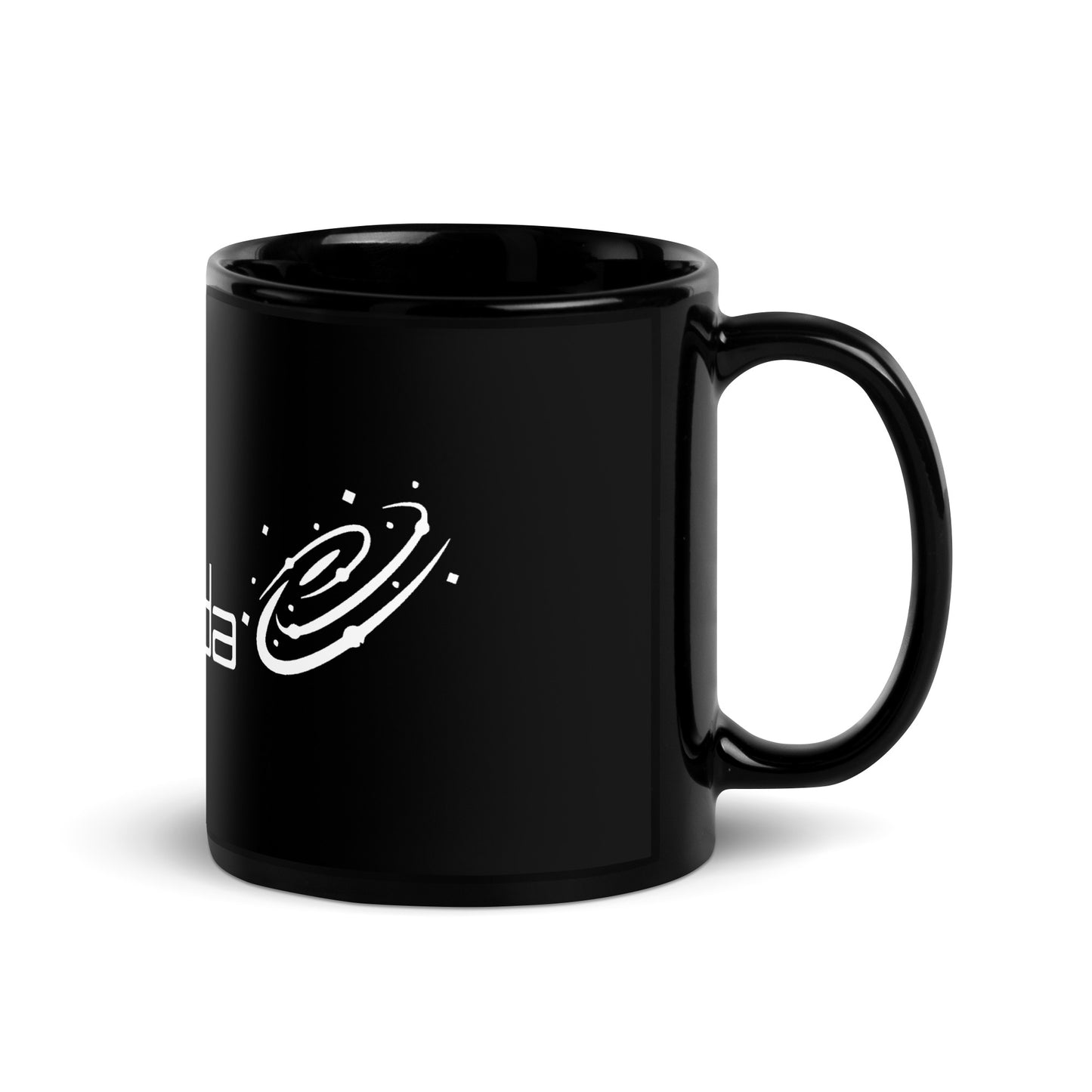 Black Glossy Mug