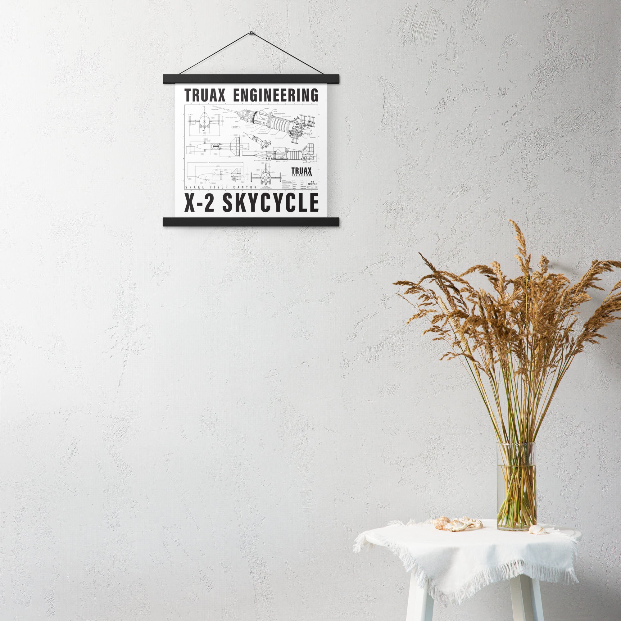 Poster with hangers Truax