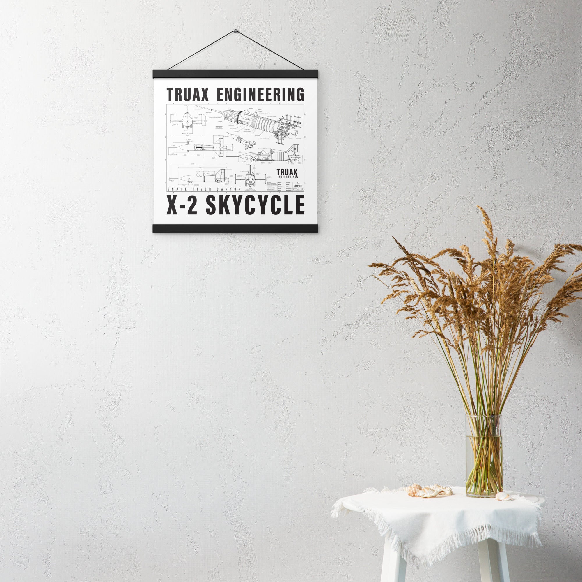 Poster with hangers Truax