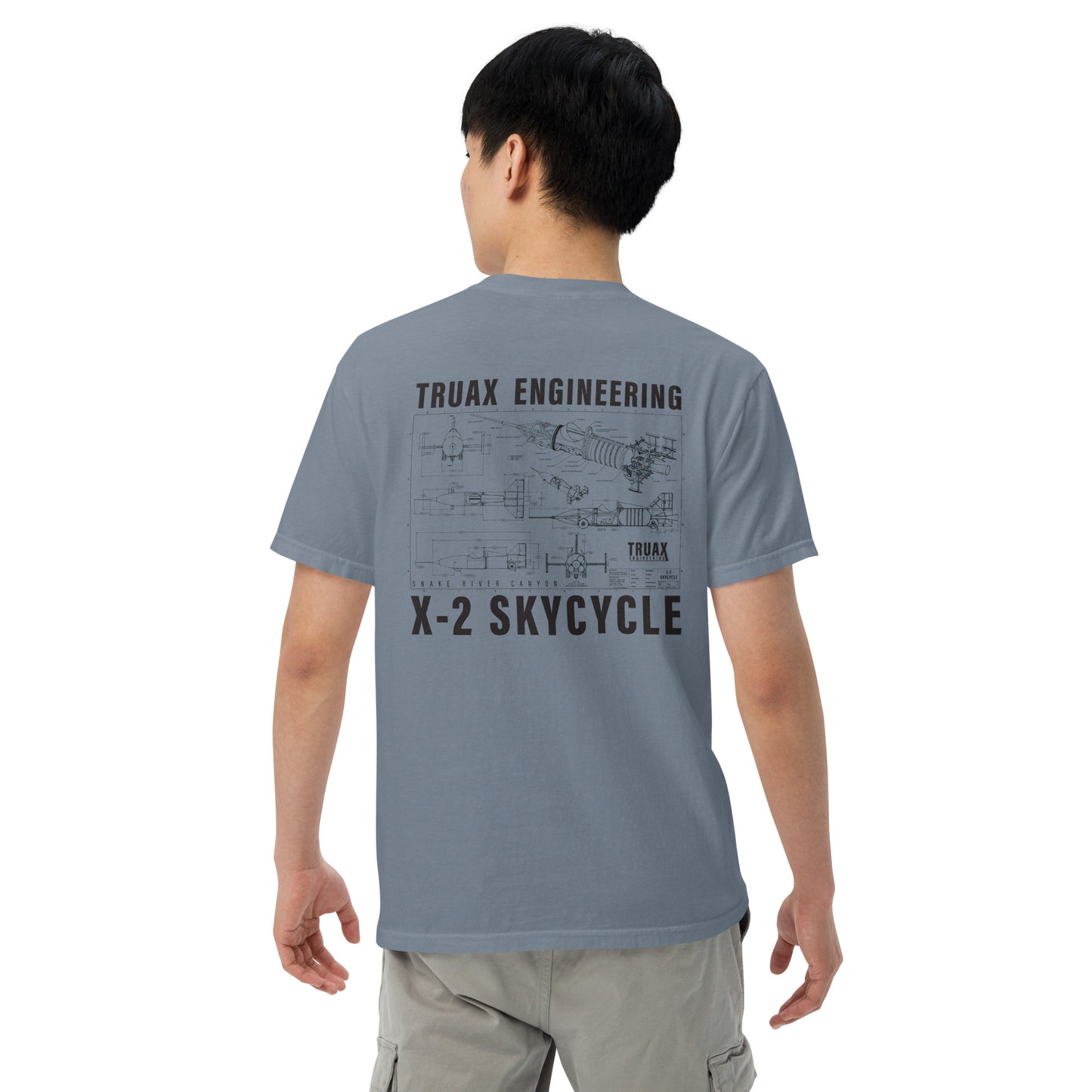 Unisex garment-dyed heavyweight t-shirt