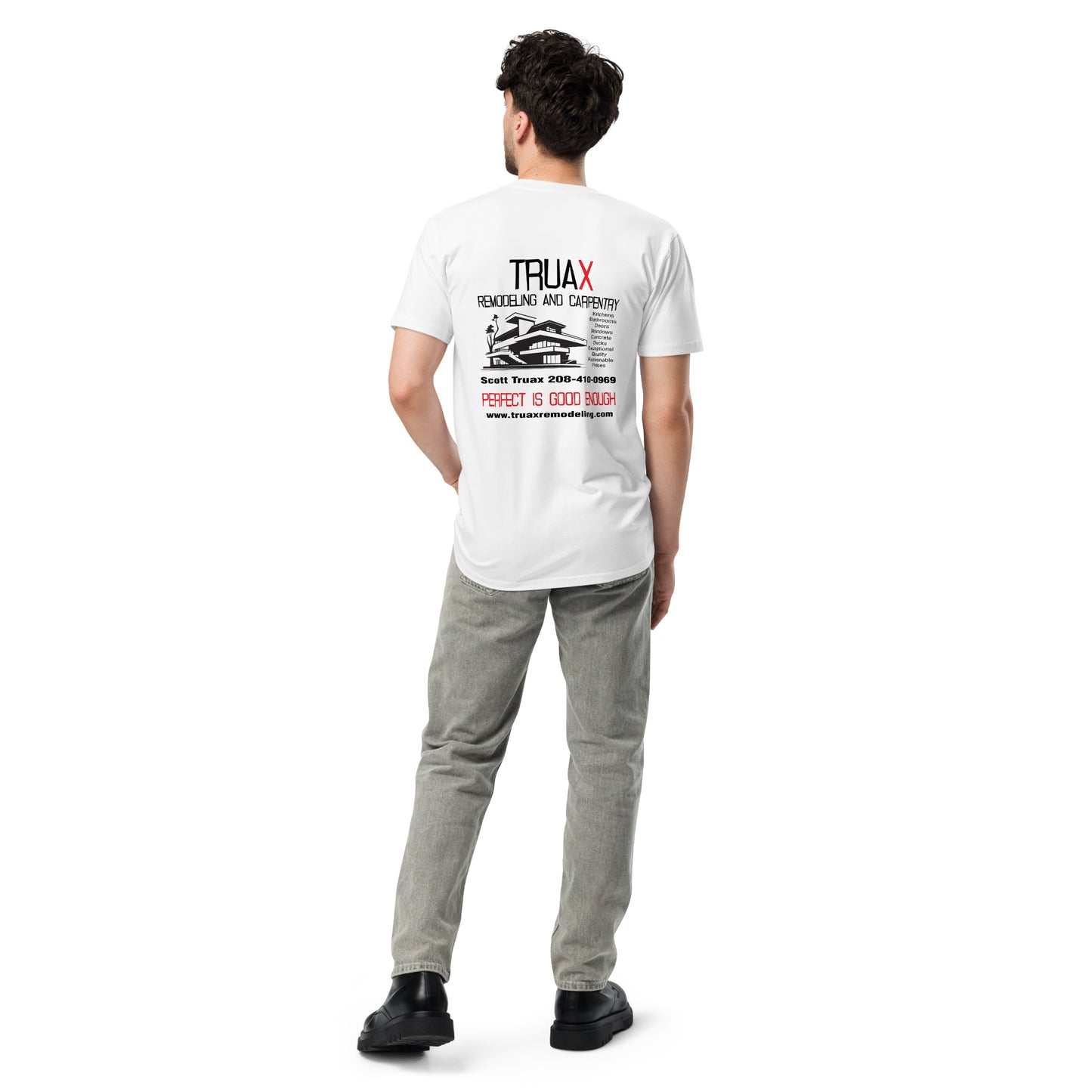 Unisex premium t-shirt Truax Remodeling